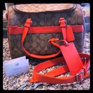 Authentic Coach Makeup Bag